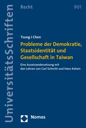 Chen |  Probleme der Demokratie, Staatsidentität und Gesellschaft in Taiwan | Buch |  Sack Fachmedien