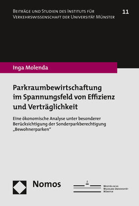 Molenda |  Parkraumbewirtschaftung im Spannungsfeld von Effizienz und Verträglichkeit | Buch |  Sack Fachmedien