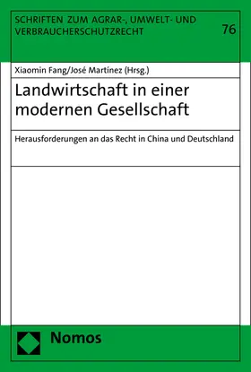 Fang / Martínez | Landwirtschaft in einer modernen Gesellschaft | Buch | 978-3-8487-3537-2 | sack.de