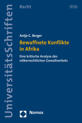 Berger |  Berger, A: Bewaffnete Konflikte in Afrika | Buch |  Sack Fachmedien
