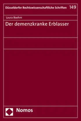 Boehm |  Der demenzkranke Erblasser | Buch |  Sack Fachmedien