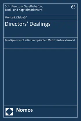 Diekgräf |  Directors' Dealings | Buch |  Sack Fachmedien