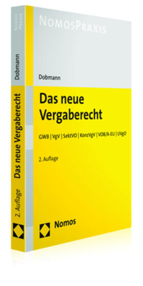 Dobmann |  Das neue Vergaberecht | Buch |  Sack Fachmedien