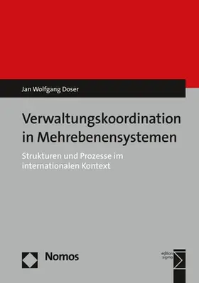 Doser |  Verwaltungskoordination in Mehrebenensystemen | Buch |  Sack Fachmedien