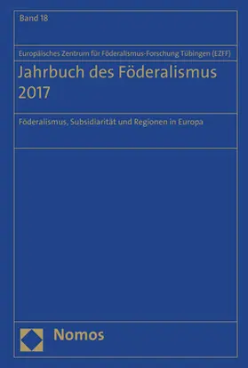  Jahrbuch des Föderalismus 2017 | Buch |  Sack Fachmedien