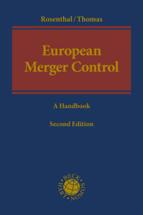 Rosenthal / Thomas |  European Merger Control | Buch |  Sack Fachmedien