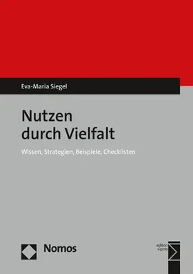 Siegel |  Nutzen durch Vielfalt | Buch |  Sack Fachmedien