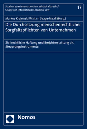 Krajewski / Saage-Maaß |  Die Durchsetzung menschenrechtlicher Sorgfaltspflichten von Unternehmen | Buch |  Sack Fachmedien