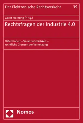 Hornung |  Rechtsfragen der Industrie 4.0 | Buch |  Sack Fachmedien