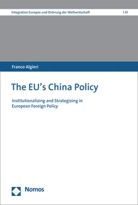 Algieri |  The EU's China Policy | Buch |  Sack Fachmedien