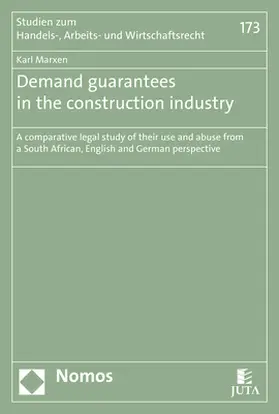 Marxen |  Demand guarantees in the construction industry | Buch |  Sack Fachmedien