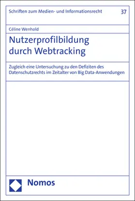 Wenhold |  Nutzerprofilbildung durch Webtracking | Buch |  Sack Fachmedien