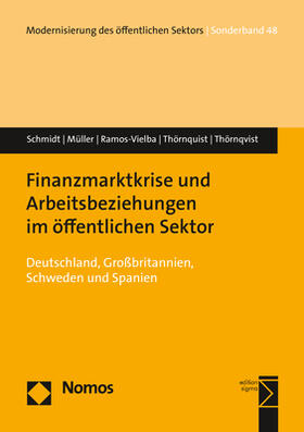 Schmidt / Müller / Ramos-Vielba |  Schmidt, W: Finanzmarktkrise und Arbeitsbeziehungen im öffen | Buch |  Sack Fachmedien
