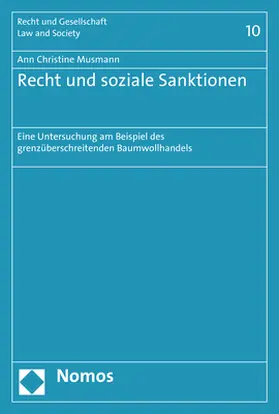 Musmann |  Recht und soziale Sanktionen | Buch |  Sack Fachmedien