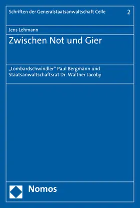 Lehmann |  Zwischen Not und Gier | Buch |  Sack Fachmedien