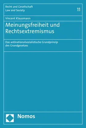 Klausmann |  Meinungsfreiheit und Rechtsextremismus | Buch |  Sack Fachmedien