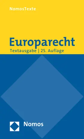  Europarecht | Buch |  Sack Fachmedien