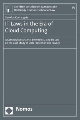 Kontargyris |  IT Laws in the Era of Cloud Computing | Buch |  Sack Fachmedien