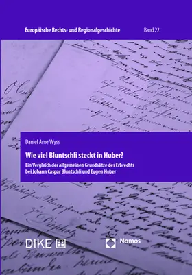 Wyss |  Wie viel Bluntschli steckt in Huber? | Buch |  Sack Fachmedien