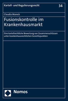 Mareck |  Fusionskontrolle im Krankenhausmarkt | Buch |  Sack Fachmedien