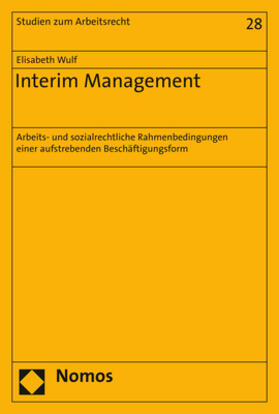 Wulf |  Wulf, E: Interim Management | Buch |  Sack Fachmedien