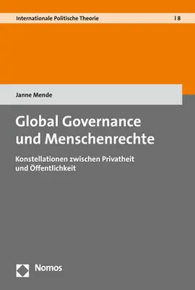 Mende |  Global Governance und Menschenrechte | Buch |  Sack Fachmedien