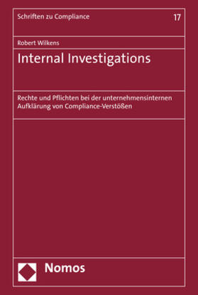 Wilkens |  Internal Investigations | Buch |  Sack Fachmedien