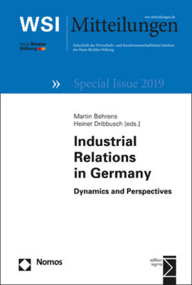 Behrens / Dribbusch |  Industrial Relations in Germany | Buch |  Sack Fachmedien
