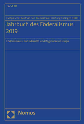  Jahrbuch des Föderalismus 2019 | Buch |  Sack Fachmedien