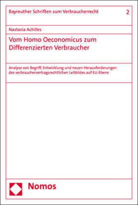 Achilles | Vom Homo Oeconomicus zum Differenzierten Verbraucher | Buch | 978-3-8487-6083-1 | sack.de