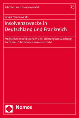 Merle |  Insolvenzzwecke in Deutschland und Frankreich | Buch |  Sack Fachmedien