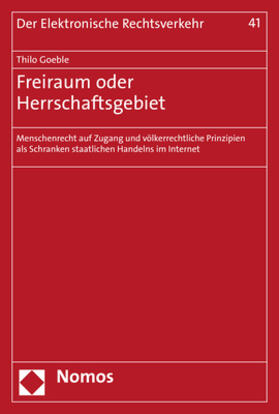 Goeble |  Freiraum oder Herrschaftsgebiet | Buch |  Sack Fachmedien