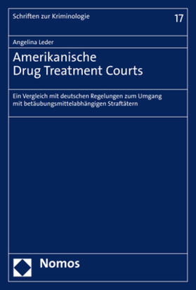 Leder |  Amerikanische Drug Treatment Courts | Buch |  Sack Fachmedien
