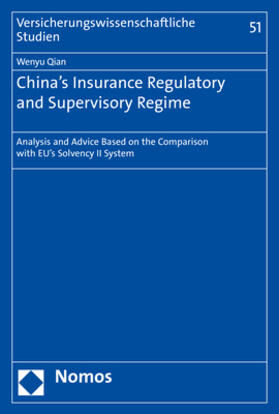 Qian |  China's Insurance Regulatory and Supervisory Regime | Buch |  Sack Fachmedien