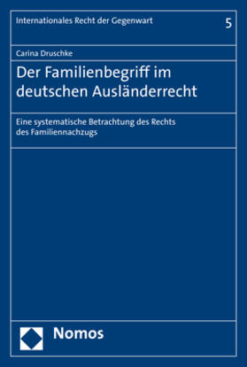 Druschke |  Der Familienbegriff im deutschen Ausländerrecht | Buch |  Sack Fachmedien