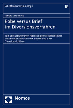 Pitz |  Pitz, T: Robe versus Brief im Diversionsverfahren | Buch |  Sack Fachmedien