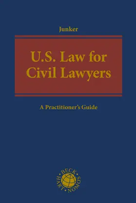 Junker |  U.S. Law for Civil Lawyers | Buch |  Sack Fachmedien