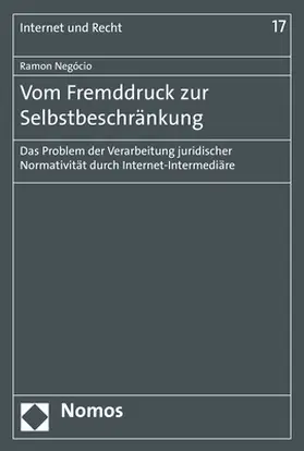 Negócio |  Vom Fremddruck zur Selbstbeschränkung | Buch |  Sack Fachmedien