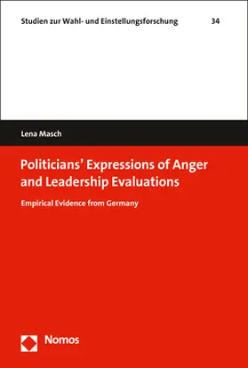 Masch |  Politicians' Expressions of Anger and Leadership Evaluations | Buch |  Sack Fachmedien