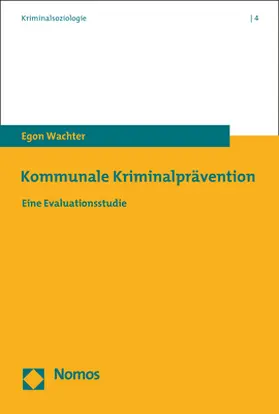 Wachter |  Kommunale Kriminalprävention | Buch |  Sack Fachmedien