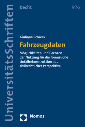 Schreck | Fahrzeugdaten | Buch | 978-3-8487-6702-1 | sack.de