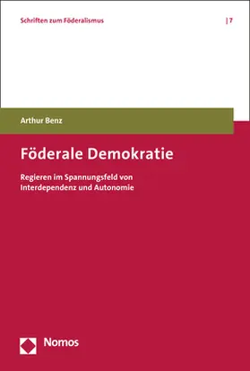 Benz |  Föderale Demokratie | Buch |  Sack Fachmedien