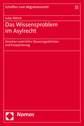 Mitsch |  Das Wissensproblem im Asylrecht | Buch |  Sack Fachmedien