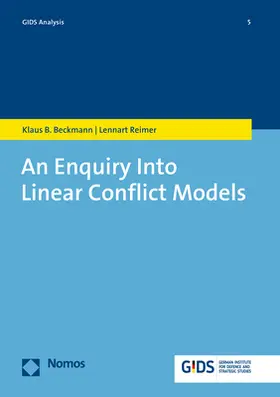 Beckmann / Reimer |  An Enquiry Into Linear Conflict Models | Buch |  Sack Fachmedien