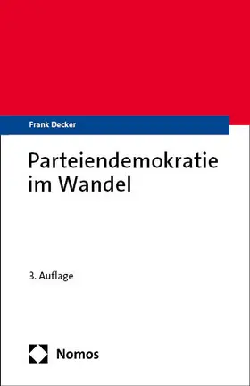 Decker |  Parteiendemokratie im Wandel | Buch |  Sack Fachmedien