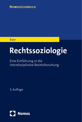 Baer |  Rechtssoziologie | Buch |  Sack Fachmedien