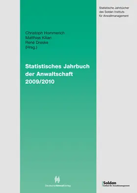  Statistisches Jahrbuch der Anwaltschaft  2009/2010 | Buch |  Sack Fachmedien