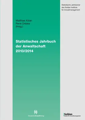  Statistisches Jahrbuch der Anwaltschaft  2013/2014 | Buch |  Sack Fachmedien