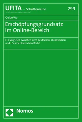 Wu |  Erschöpfungsgrundsatz im Online-Bereich | Buch |  Sack Fachmedien