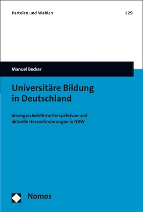 Becker |  Universitäre Bildung in Deutschland | Buch |  Sack Fachmedien